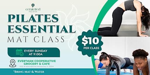 Pilates Essentials Mat Class | Ever'man Cooperative Grocery & Cafe - 9 Mile