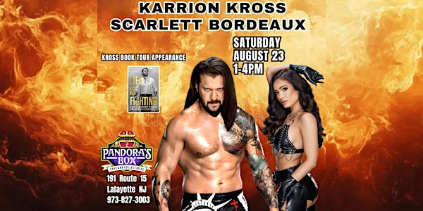 Karrion Kross & Scarlett Bordeaux at Pandora's Box Toys & Collectibles | Pandora's Box Toys & Collectibles
