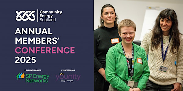 Community Energy Scotland Annual Members' Conference 2025 | COSLA Conference Centre