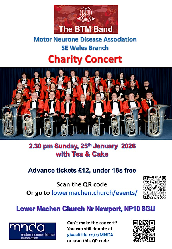 The BTM Band Charity Concert | Lower Machen