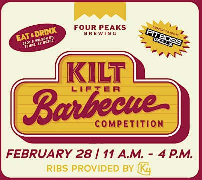 Third Annual Kilt Lifter BBQ Competition | Four Peaks Wilson