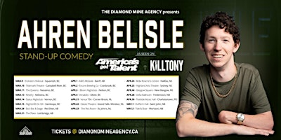 Ahren Belisle (Kill Tony / AGT) Live In St. John's NL | The Rec Room (St John's)