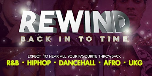 REWIND Cardiff - R&B Throw Back Party | Boho Cardiff