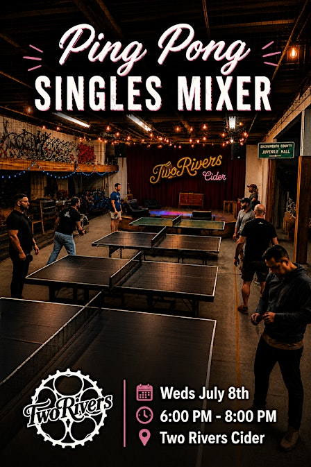 Singles Ping Pong Mixer | Two Rivers Cider