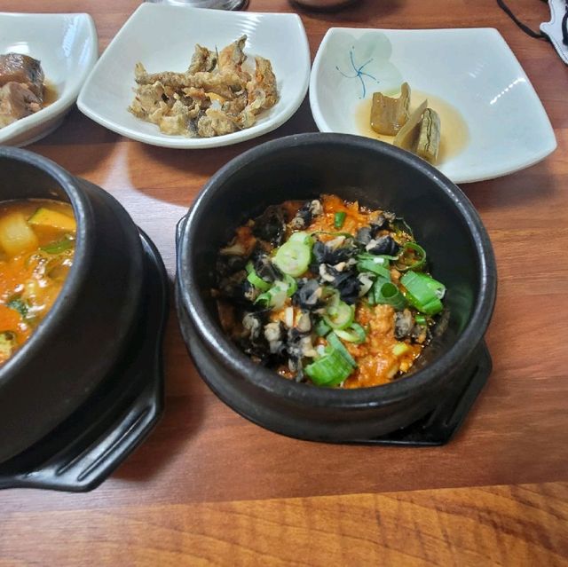 거창여행가면 꼭 먹어야하는곳 왕우렁쌈밥삼겹살정식