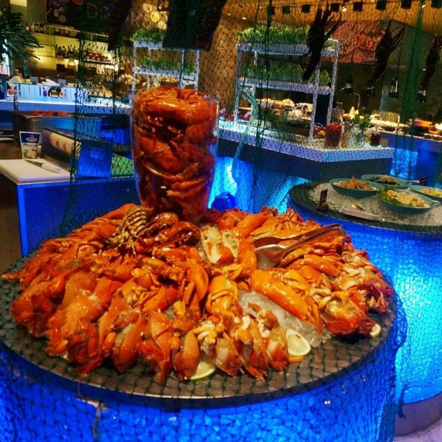 🍤마닐라 샹그릴라 호텔에서 랍스터 뷔페 7만원에 먹기~