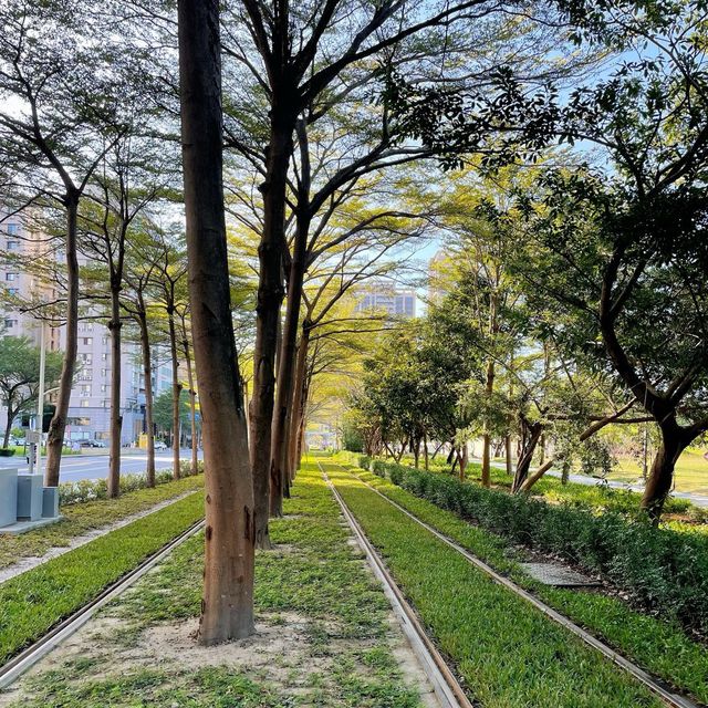 高雄市鼓山區 ｜ 高雄輕軌龍貓隧道