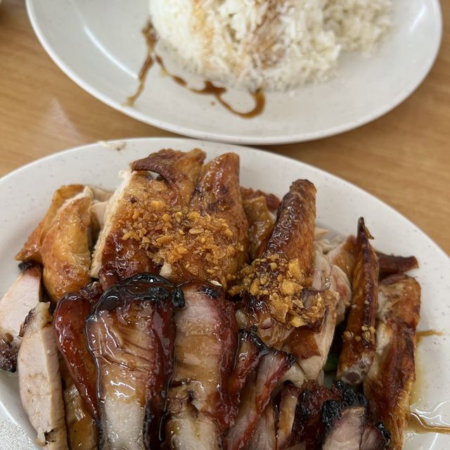 Yummy chicken rice to enjoy@Teluk Intan