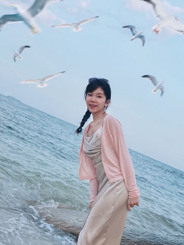 🇹🇭泰国曼谷自驾3小时小岛🌊超美🌄超安静