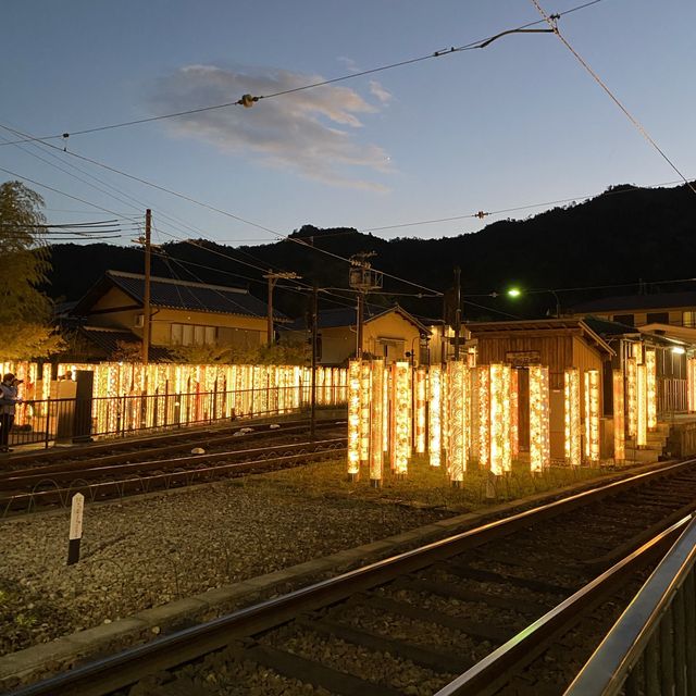 【京都嵐山】嵐山駅にやってきた！