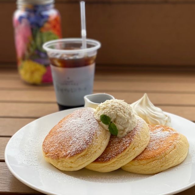 【淡路島】絶景を見ながら美味しいパンケーキを食す