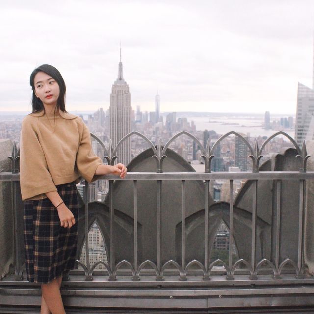 뉴욕 전망대 중 최고인 "록펠러 센터 전망대 Top of the Rock"