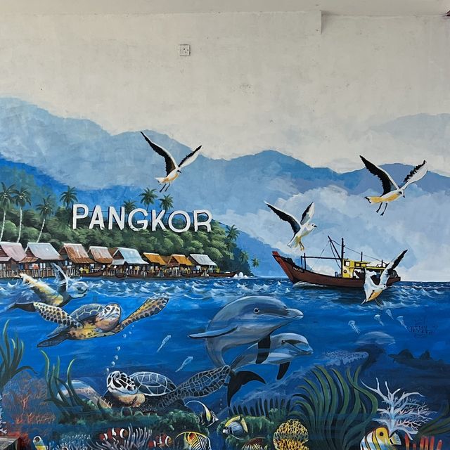 Support Local Arts - find murals at Pangkor 