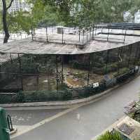 有花有得意動物的市肺 - 香港動植物公園