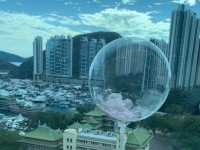 高空遠眺深灣遊艇會