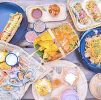 Hugo Hub Phuket เป็นร้าน สไตล์ funky bali style 