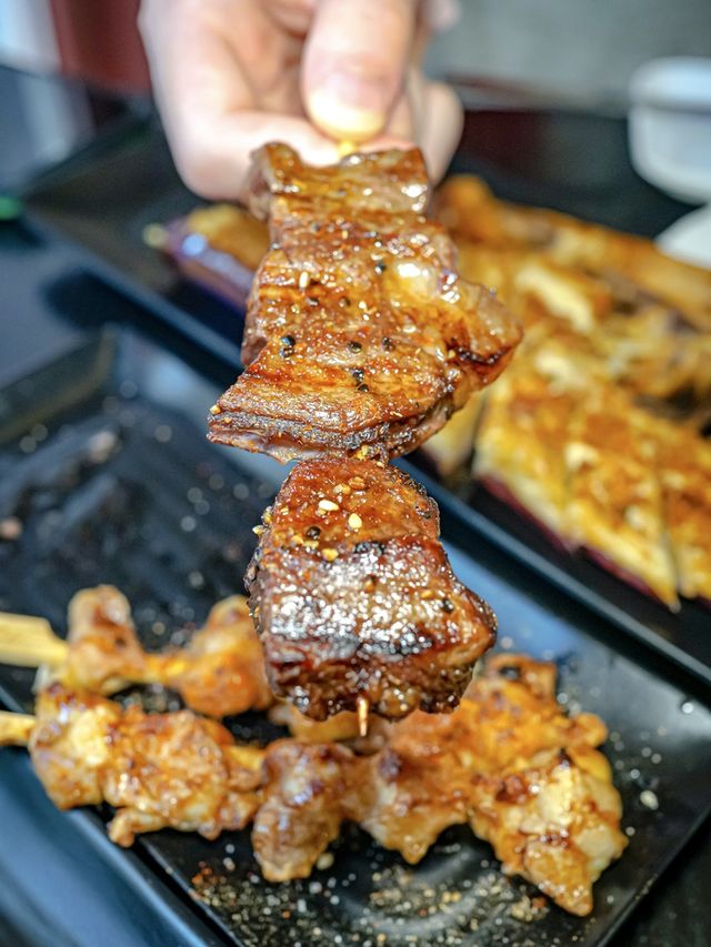 黯然燒魂食串燒，海鮮砂鍋粥必叫