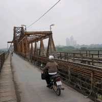 河內必玩景點--Long Bien Bridge龍邊橋