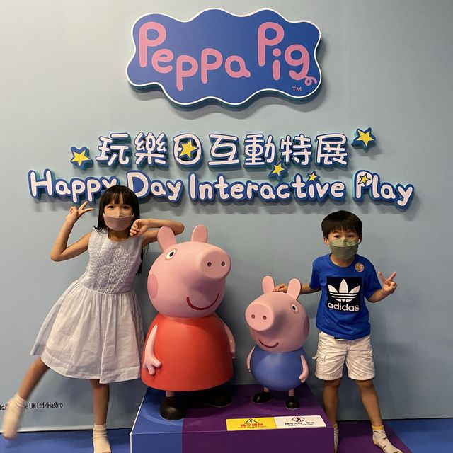 暑假必去！PeppaPig玩樂日互動特展💕