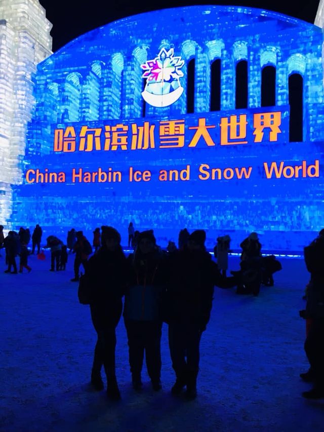 Harbin Snow and Ice Park, China ❄️☃️✈️