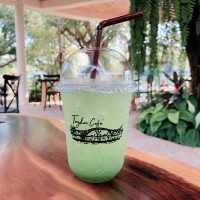 Balinese Garden River View Cafe in Kanchanaburi 🌿