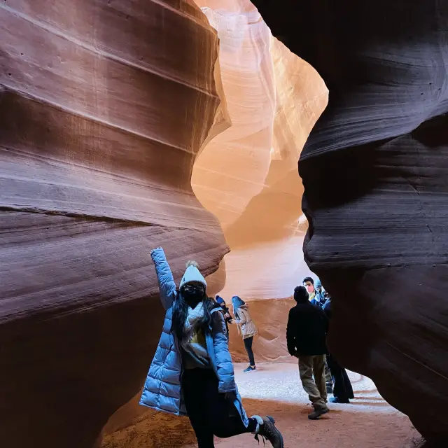 Upper Antelope Canyon的美