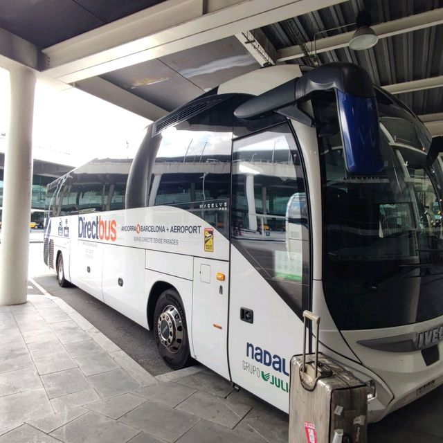 Barcelona T1 to Andorra Bus Station