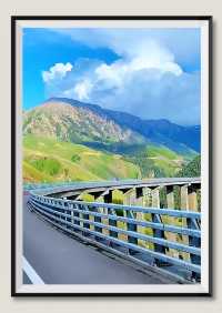 Xinjiang Guozigou Bridge | The Bridge of Life on the Tianqian Plateau and Guozigou Waterfall