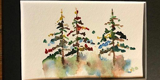 Painting Class with Patti – Snow in the Forest | 6755 Shoup Rd