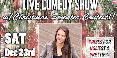 Live Comedy Show at Slippery Pig w/Monica Nevi (Ugly/Cute Sweater Contest) | Slippery Pig Brewery