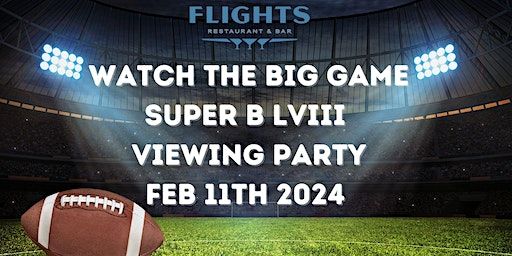 The Big Game (Super B LVIII) Viewing Party | Flights Las Vegas, South Las Vegas Boulevard, Las Vegas, NV, USA