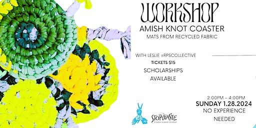 Amish Knot Coasters | Rock Paper Scissors Collective
