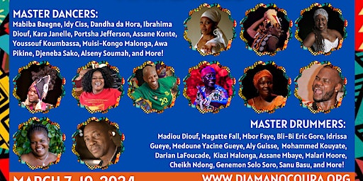 Collage des Cultures Africaines Dance and Drum Conference & Performance | Oakland Technical High School Theater