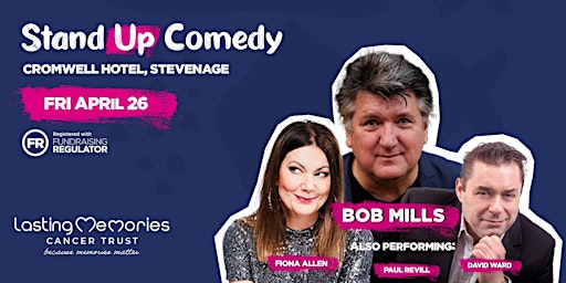 Charity Comedy Night | Hotel Cromwell Stevenage