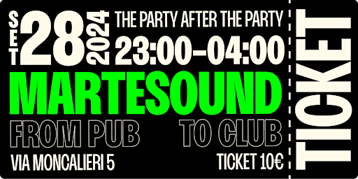 MARTESOUND - From Pub To Club | La Casa Di Alex