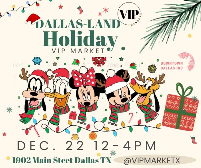 DALLAS LAND HOLIDAY MARKET | main street garden