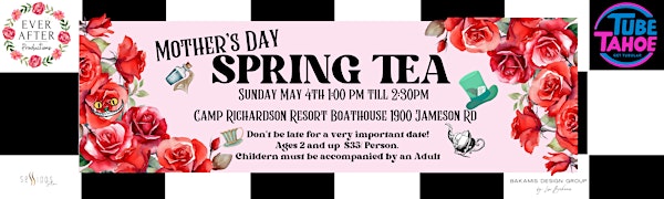 Mother’s Day Spring Tea | Camp Richardson