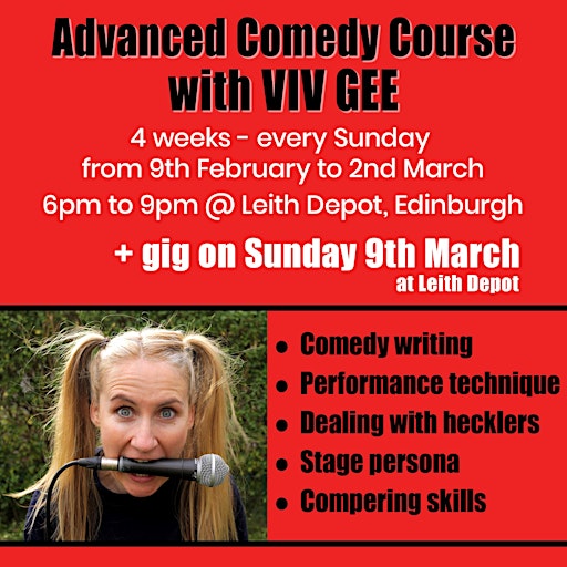 Advanced Comedy Class Edinburgh | Leith Depot