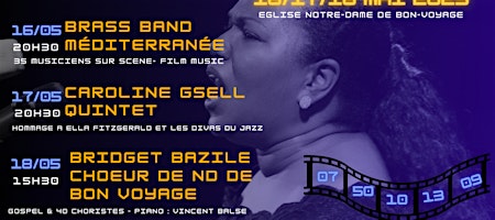 FIVM-International Festival of Great Voices & Film Music - Brass Band Med | Église Notre-Dame de Bon Voyage de Cannes heure de la messe dominicale