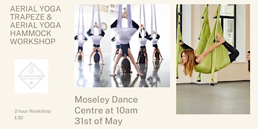 Aerial Yoga Trapeze and Hammock Workshop | Moseley Dance Centre