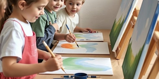 Kids’ Painting Workshop Colour, Texture, Creativity! 30th May 10 - 11.45 | Happy Owls Pottery