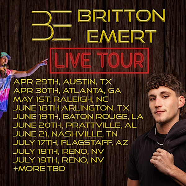 Britton Emert LIVE at the Mockingbird  Theater | Mockingbird Theater & Bar