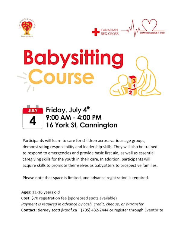 Babysitting Course | 16 York St