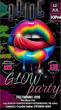 Pre-Pride Glow Party | 804 Skate City