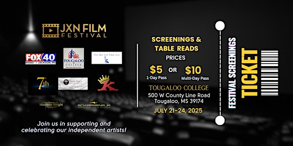 2025 JXN FILM FESTIVAL™  Screenings and Table Reads | Tougaloo College