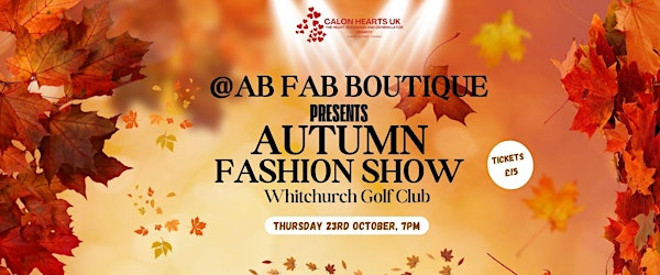 Autumn Fashion Show | Whitchurch Golf Club