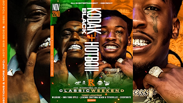CLASSIC WEEKEND FEATURING KODAK BLACK & HOTBOII | Rum Jungle