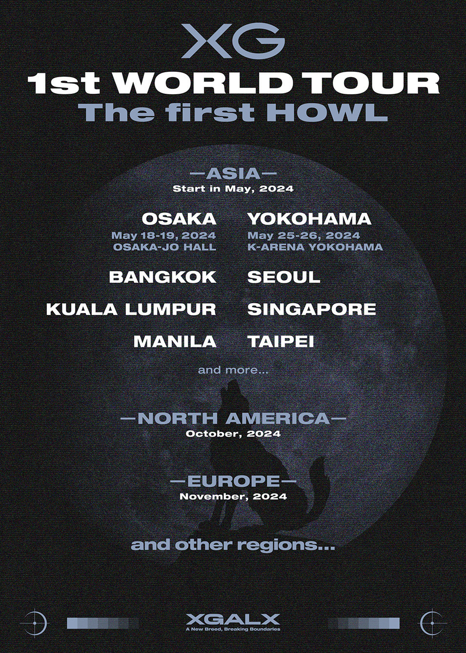 XG演唱會2024曼谷站 | XG 1st WORLD TOUR 'The First HOWL' | 待定