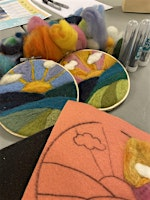 Paint with Wool - Needle Felted Landscape at the Tett | Tett Centre for Creativity and Learning