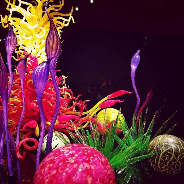 시애틀 'Chihuly Garden and Glass'